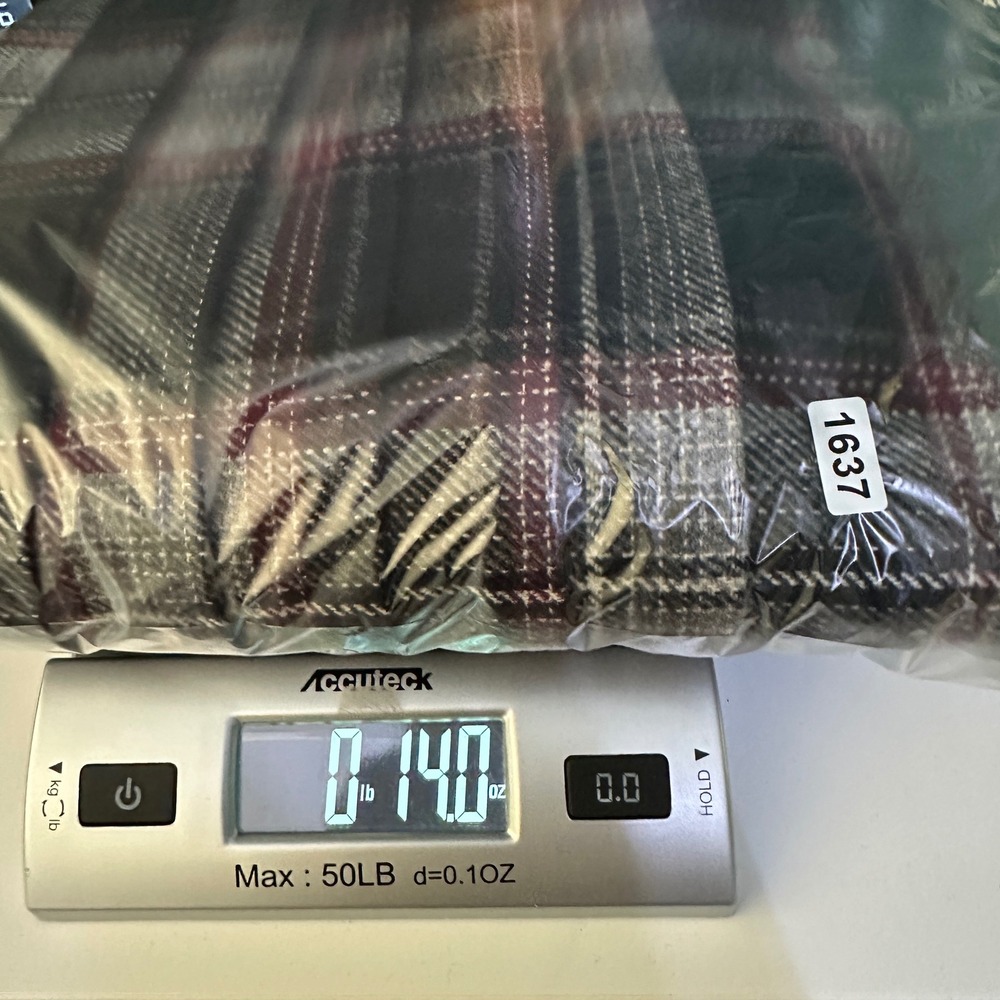 Vintage Scottish Sportswear Wool Tartan Kilt Skirt 12 Pleated Midi Dark Academia - Picture 10 of 10